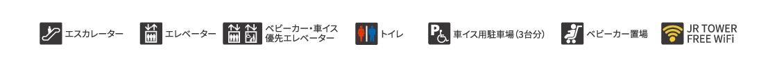 Sapporo Stella place yeast 6F floor map explanation